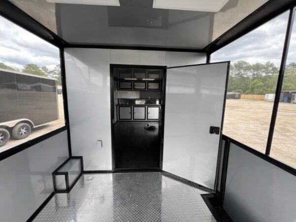 Tatinium Screened in Porch Trailer 8.5x24TA