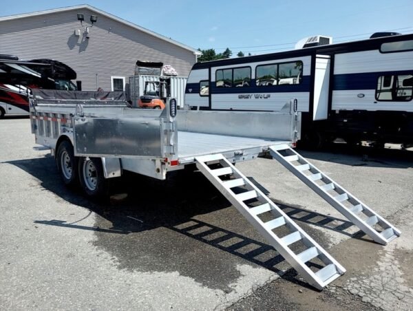 17108388-B2D3-423E-8890-9EEF9D103707.jpg 2026 Mission Trailers 7×16 14K Aluminum Hydraulic Dump