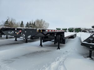 2024 Behnke OTR 53ft Gooseneck Equipment Trailer
