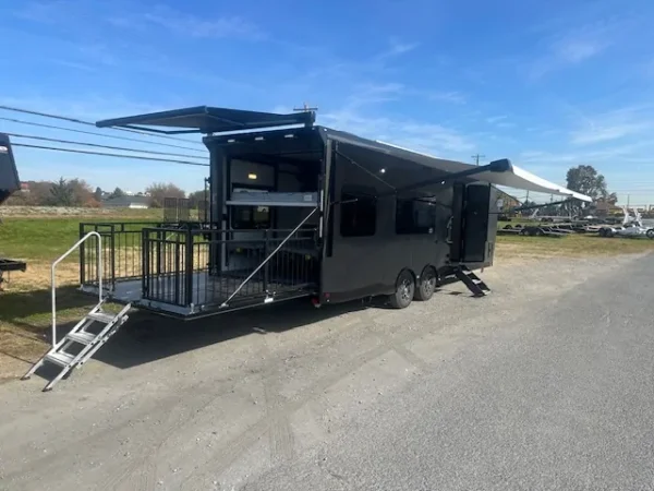 ATC 8.5×28 Aluminum Travel Trailer Toy Hauler