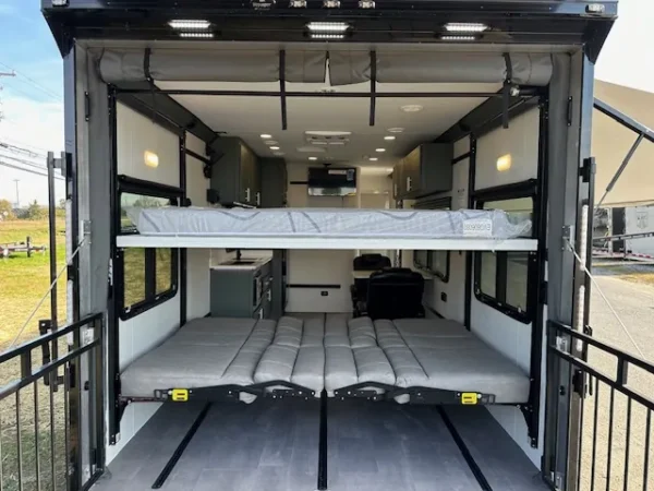 ATC 8.5×28 Aluminum Travel Trailer Toy Hauler