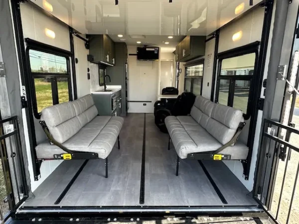 ATC 8.5×28 Aluminum Travel Trailer Toy Hauler