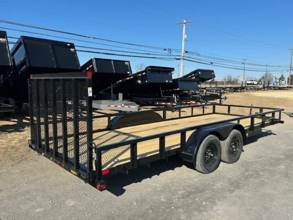 2025-BIG-TEX-70-PI-7X20-LANDSCAPE-UTILITY-TRAILER-4.webp Big Tex 7 x 20 Landscape Utility Trailer Ramp Gate