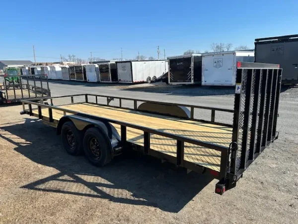 2025-BIG-TEX-70-PI-7X20-LANDSCAPE-UTILITY-TRAILER-5.webp Big Tex 7 x 20 Landscape Utility Trailer Ramp Gate