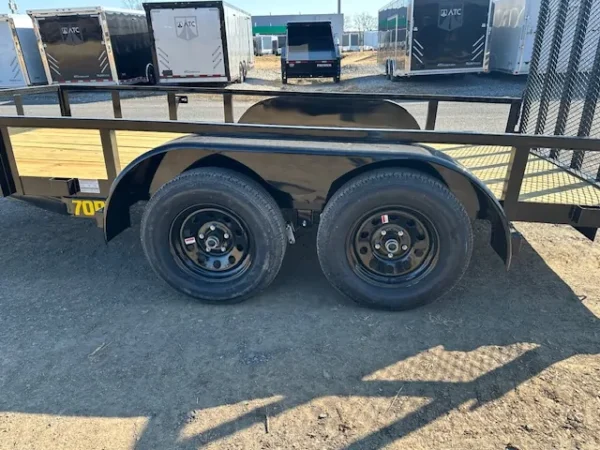 2025-BIG-TEX-70PI-7X14-OPEN-LANDSCAPE-UTILITY-TRAILER-3.webp Big Tex 7 x 20 Landscape Utility Trailer Ramp Gate