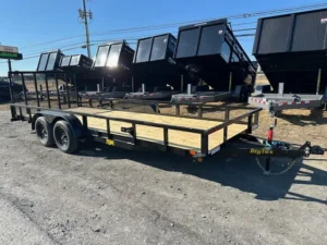 Big Tex 7 x 18 Landscape Utility Trailer 7K Ramp Gate
