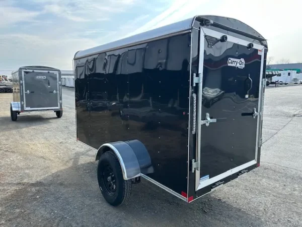 Ding and Dent Carry-On 5 x 10 Enclosed Cargo Trailer Ramp Door