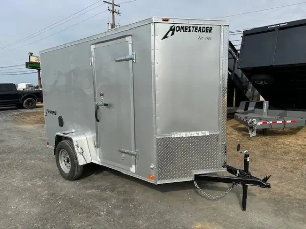 Homesteader 5 x 10 Enclosed V-Nose Cargo Trailer