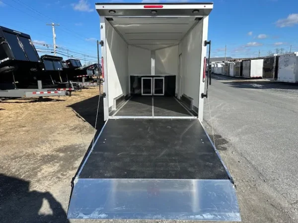 2025-NITRO-7.5X16-ENCLOSED-CARGO-TRAILER-RAMP-DOOR-SPOILER-FINISHED-INTERIOR-7.webp Nitro 7.5×16 Enclosed Cargo Trailer