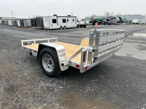 2025-SPORTHAVEN-5X8-WOOD-DECK-NO-SIDES-BI-FOLD-GATE-2.webp Sport Haven 5×8 Aluminum Utility Trailer Wood Deck