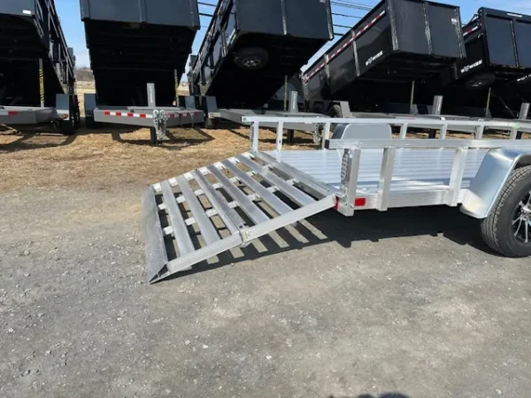 2025-SPORTHAVEN-6X12-LANDSCAPE-UTILITY-TRAILER-BI-FOLD-RAMP-7-2.webp Sport Haven 6×12 Aluminum Utility Trailer