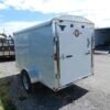 Carry On 5 x 10 Enclosed Trailer Rear Ramp Door