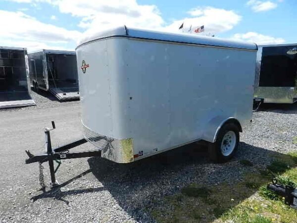 Carry On 5 x 10 Enclosed Trailer Rear Ramp Door