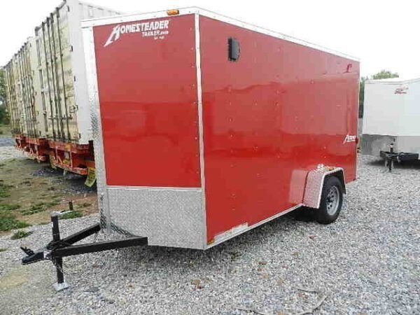 6X12-HOMESTEADER-RAMP-DOOR-PATRIOT-ADDED-HEIGHT-2-1.jpg Homesteader 6 x 12 V-Nose Enclosed Trailer