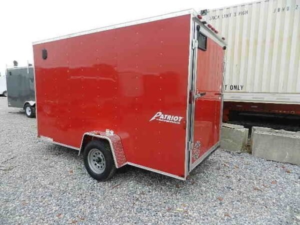 6X12-HOMESTEADER-RAMP-DOOR-PATRIOT-ADDED-HEIGHT-4-1.jpg Homesteader 6 x 12 V-Nose Enclosed Trailer