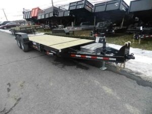 7CAM20STT-CAM-SUPERLINE-SPLIT-TILT-PALLET-FORK-CARRIER-1.jpg CAM Superline 7 x 20 Equipment Trailer Split Tilt