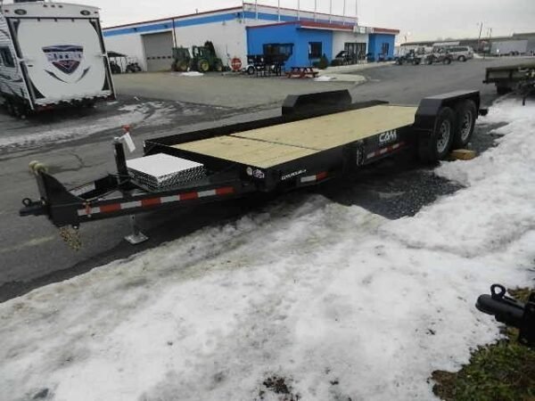 CAM Superline 7 x 20 Equipment Trailer Split Tilt