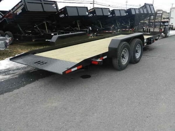CAM Superline 7 x 20 Equipment Trailer Split Tilt