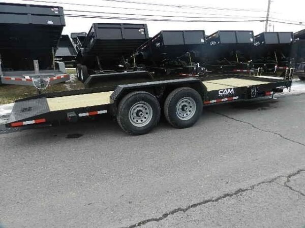 CAM Superline 7 x 20 Equipment Trailer Split Tilt
