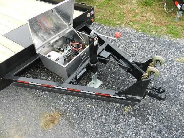 CAM Superline 7 x 20 Equipment Trailer Powered Tilt Deck