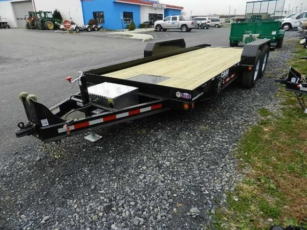 CAM Superline 7 x 20 Equipment Trailer Powered Tilt Deck