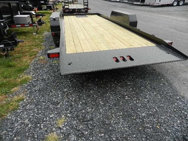 CAM Superline 7 x 20 Equipment Trailer Powered Tilt Deck
