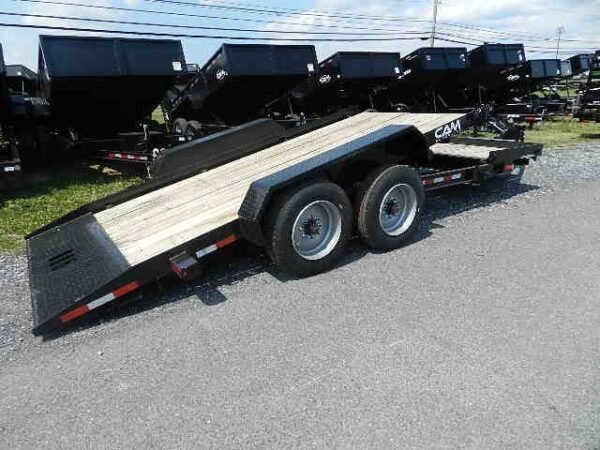 CAM Superline 7 x 19 Equipment Trailer Split Tilt