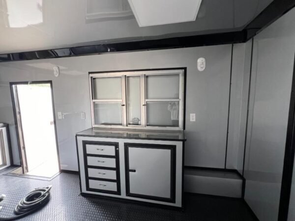 Tatinium Screened in Porch Trailer 8.5x24TA