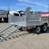 A36675E3-982E-49E5-8924-7A8C04C217A2.jpg 2025 N&N Trailers 7×14 14K Galvanized Hydraulic Dump Trailer
