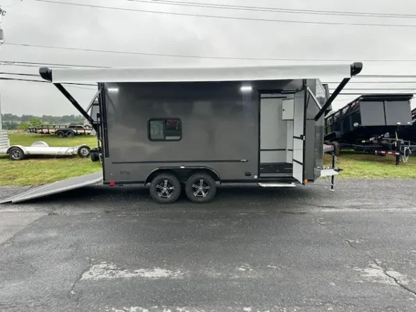 ATC 7.5 x 16 Aluminum Enclosed Trailer Adventure Package