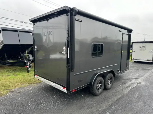 ATC 7.5 x 16 Aluminum Enclosed Trailer Adventure Package