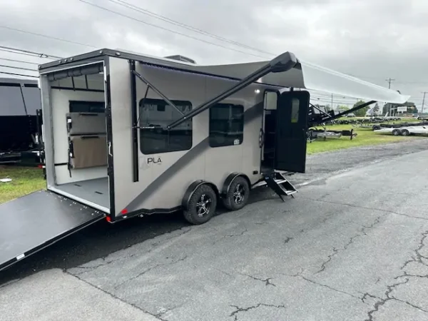 ATC 7.5 x 20 Aluminum Travel Trailer Toy Hauler