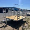 Cargo Pro 8 x 9 Aluminum ATV Trailer  -  4′ Aluminum Ramps