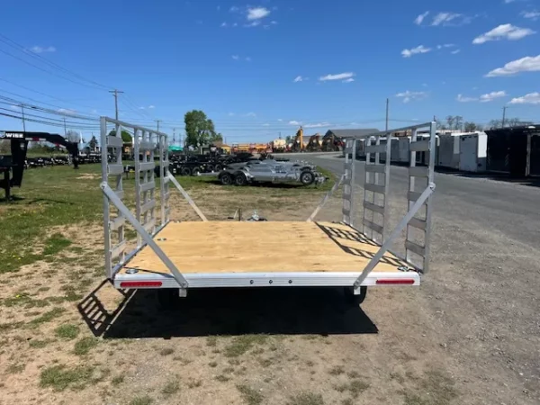 Cargo Pro 8 x 9 Aluminum ATV Trailer  -  4′ Aluminum Ramps