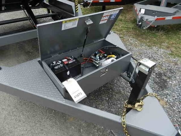 BWise 6 x 12 Low Profile Dump Trailer Combo Gate and Ramps