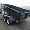 BWise 6 x 12 Low Profile Dump Trailer Combo Gate and Ramps