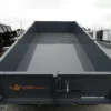 BWise 6 x 12 Low Profile Dump Trailer Combo Gate and Ramps