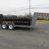 BWise 7 x 14 Gooseneck Dump Trailer Combo Gate & Ramps