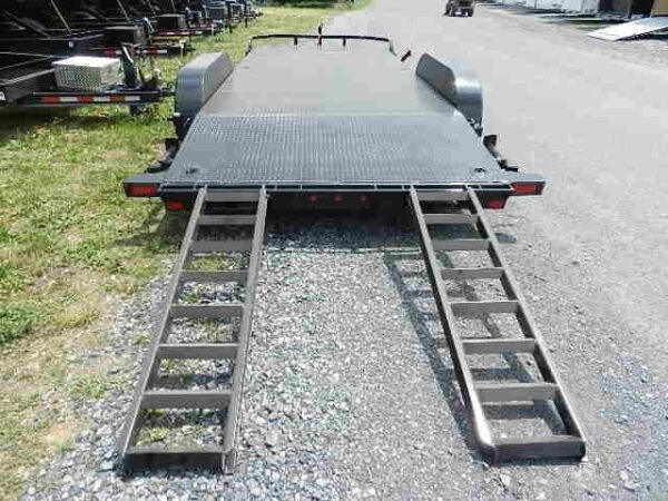 Big-Tex-10DM-18-Steel-Deck-Car-Hauler-2-1.jpg Big Tex 83″ x 18′ Steel Deck Car Trailer 10K GVW
