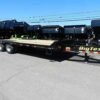 Big Tex 8.5 x 25 Heavy Duty Deckover Equipment Trailer Mega Ramps