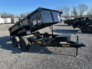Big-Tex-5-x-10-Hydraulic-Dump-Trailer-Barn-Doors-Tandem-Axle-70SR-1.webp Big Tex 5 x 10 Low Profile Dump Trailer Barn Doors