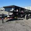 Big Tex 7 x 16 Low Profile Dump Trailer Scissor Lift
