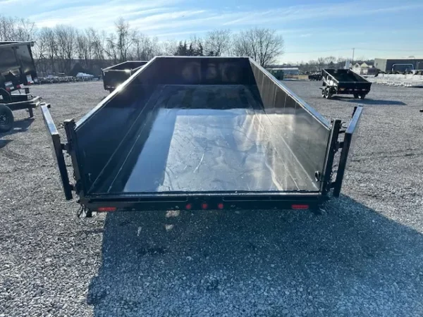 Big Tex 7 x 16 Low Profile Dump Trailer Scissor Lift