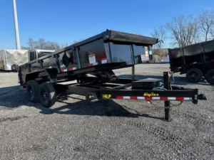 Big Tex 7 x 16 Low Profile Dump Trailer Scissor Lift