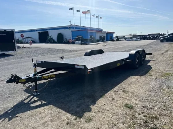 Big-Tex-70DM-7-x-20-Steel-Deck-Open-Car-Trailer-Slide-Out-Ramps-Aluminum-Wheels-2-1.webp Big Tex 83″ x 20′ Full Steel Deck Car Trailer