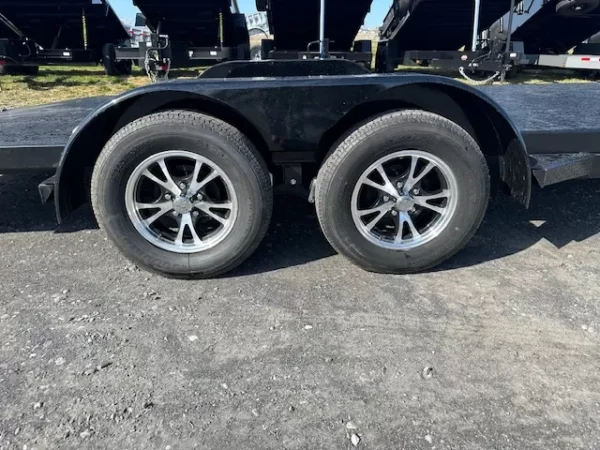 Big-Tex-70DM-7-x-20-Steel-Deck-Open-Car-Trailer-Slide-Out-Ramps-Aluminum-Wheels-4-1.webp Big Tex 83″ x 20′ Full Steel Deck Car Trailer