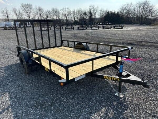 Big-Tex-7x12-Landscape-Utility-Trailer-Rear-Ramp-Gate-Spare-Tire-Mount-1.jpg Big Tex 7 x 12 Landscape Utility Trailer