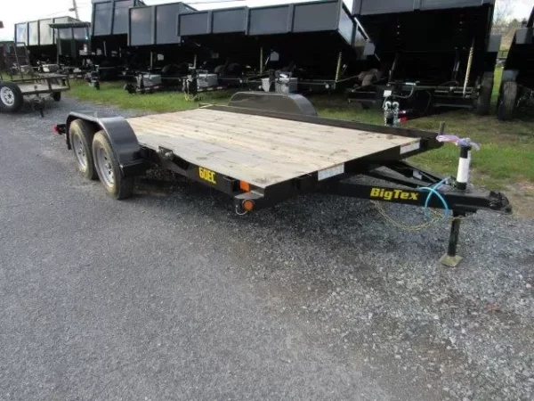 Big-Tex-7x14-Economy-Utility-Trailer-Slide-Out-Ramps-60EC-6.webp Big Tex 7 x 14 Economy Tandem Axle Car Hauler