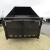 Big Tex 7 x 14 Gooseneck Dump Trailer Solid High Sides