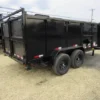 Big Tex 7 x 14 Gooseneck Dump Trailer Solid High Sides